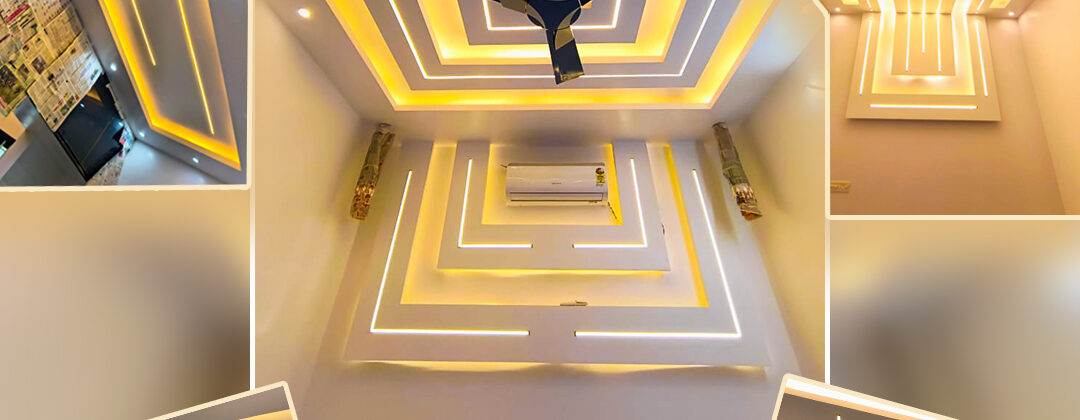 modern false ceiling design by home interior design experts in Marthandam