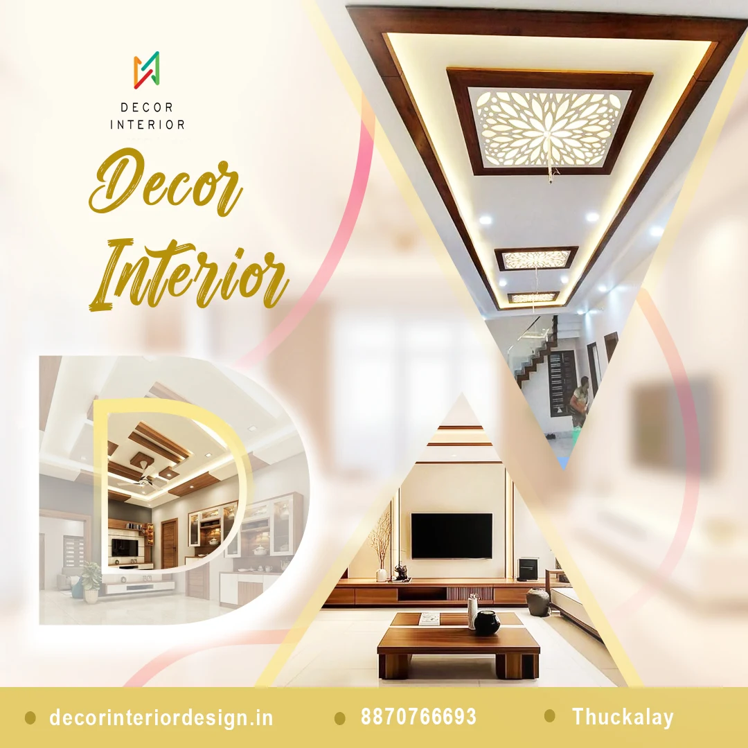 Interior design poster by the best interior designer in Marthandam