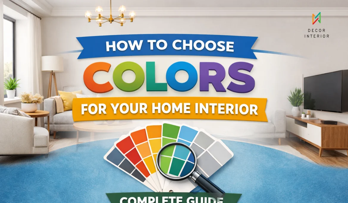 how to choose colors for your home interior modern living room color combination design